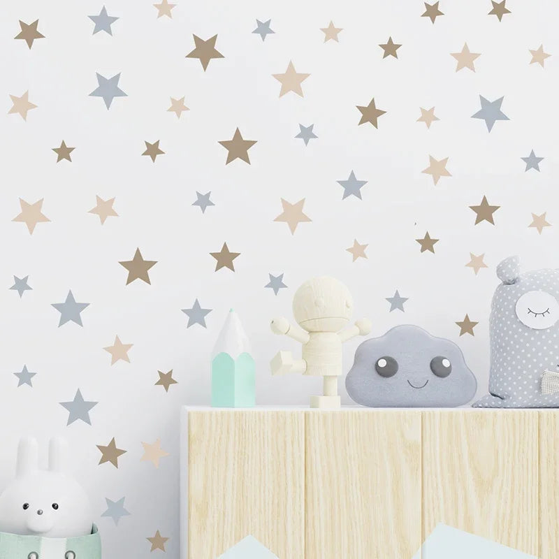 BABYBOHO Default Title BABYBOHO Wall Stickers מדבקות קיר כוכבים בוהו לחדר תינוק