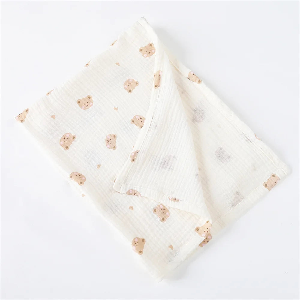 BABYBOHO 4 BABYBOHO Bedding חיתולי טטרא במגוון עיצובי בוהו לתינוק