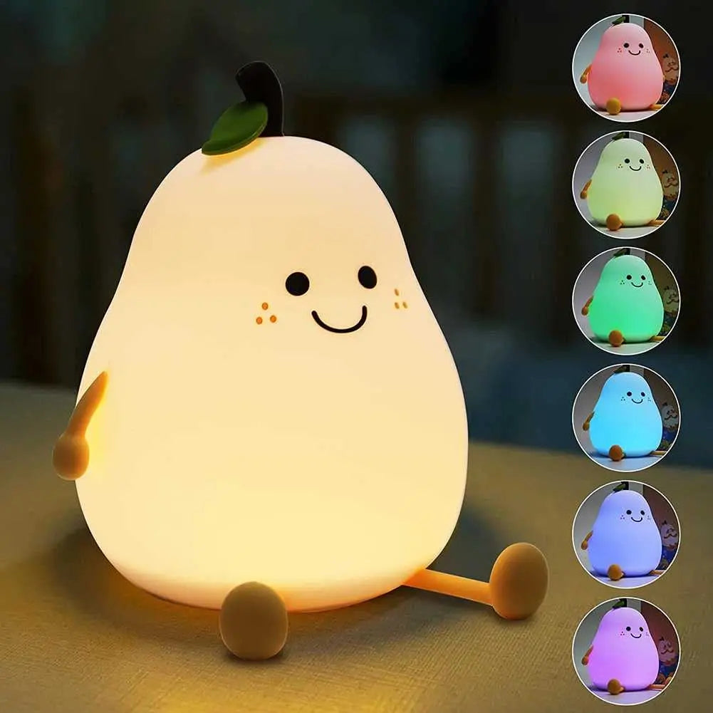 BABYBOHO Default Title BABYBOHO Night Light מנורת שולחן בצורת אגס לחדר תינוק