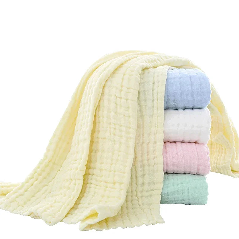 BABYBOHO תכלת BABYBOHO Blanket חיתול טטרא ענק בצבעים לתינוק