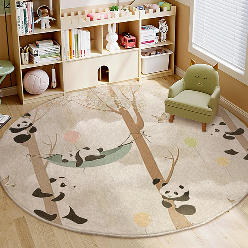 BABYBOHO 80X80 cm / 10 BABYBOHO Carpet שטיח עגול במגוון עיצובי בוהו לחדר תינוק