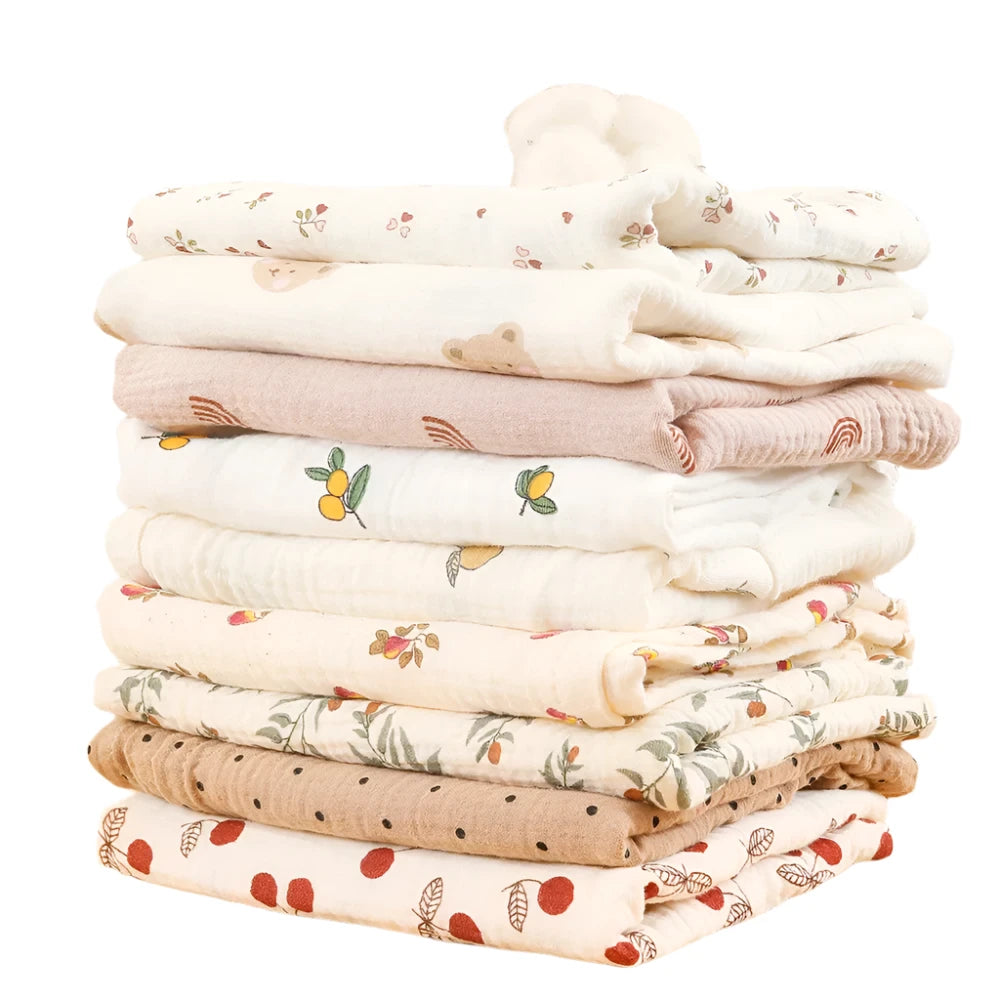 BABYBOHO 1 BABYBOHO Bedding חיתולי טטרא במגוון עיצובי בוהו לתינוק